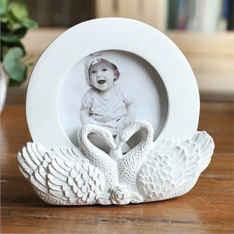 4 дюйма новый Лебедь любовь фоторамки Милая креативная фото рамка набор