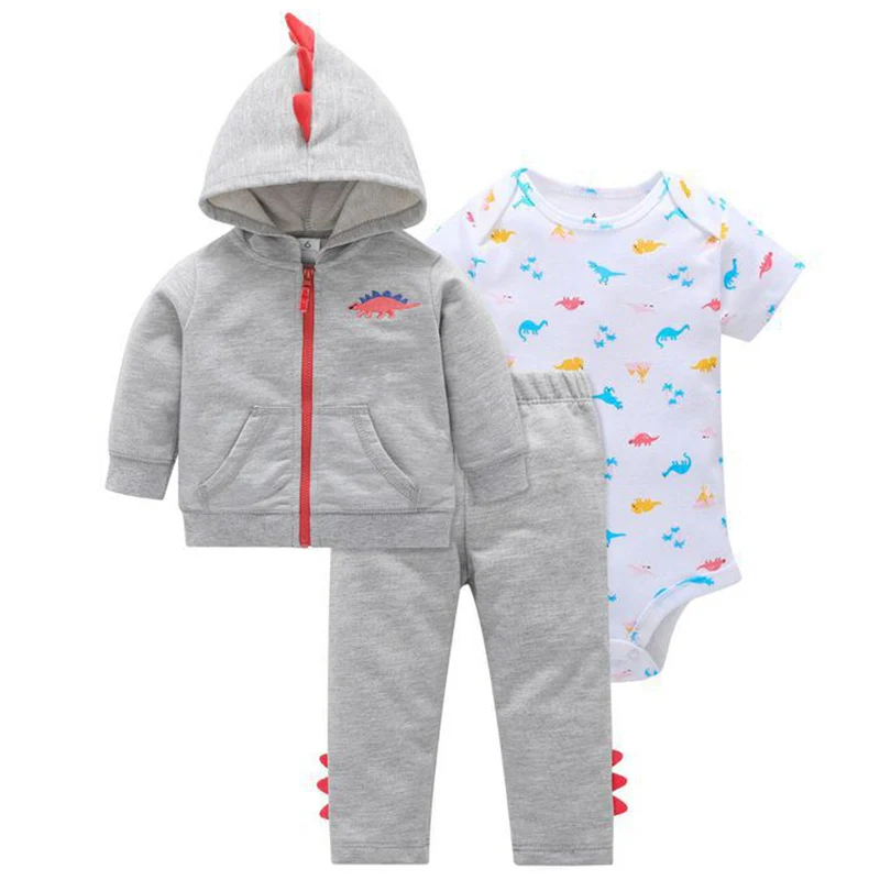 Бренд года, одежда для малышей Bebes, полосатая куртка+ боди+ штаны, осенне-зимние модные хлопковые комплекты одежды для новорожденных, новинка - Цвет: Тёмно-синий