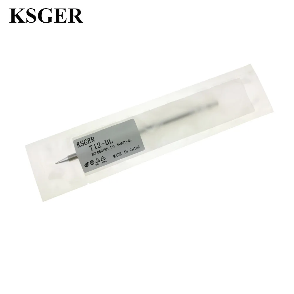 KSGER T12-BL T15-BL электронные ПАЯЛЬНЫЕ НАКОНЕЧНИКИ 220 в 70 Вт FX9501 ручка T12 паяльник наконечник для FX-951 паяльная станция