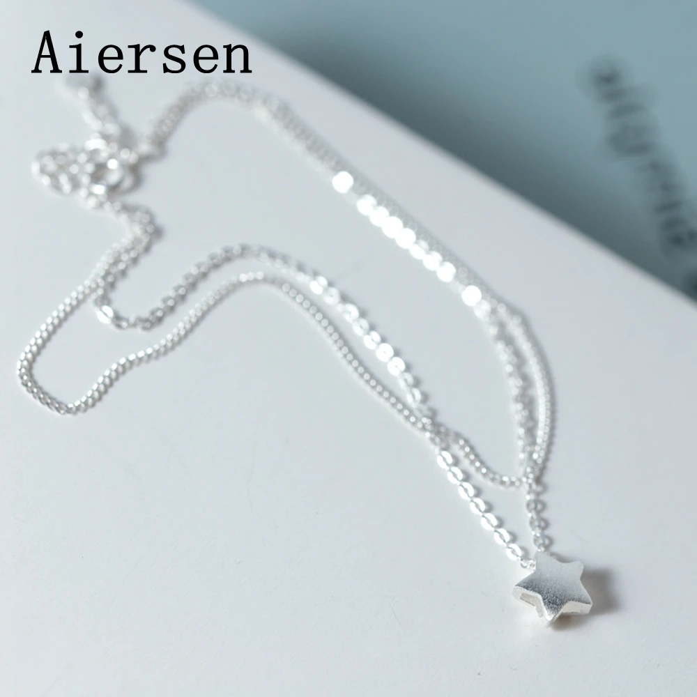 Aiersen 2018 Новая двухслойная звезда бижутерия для ног женские ножные браслеты