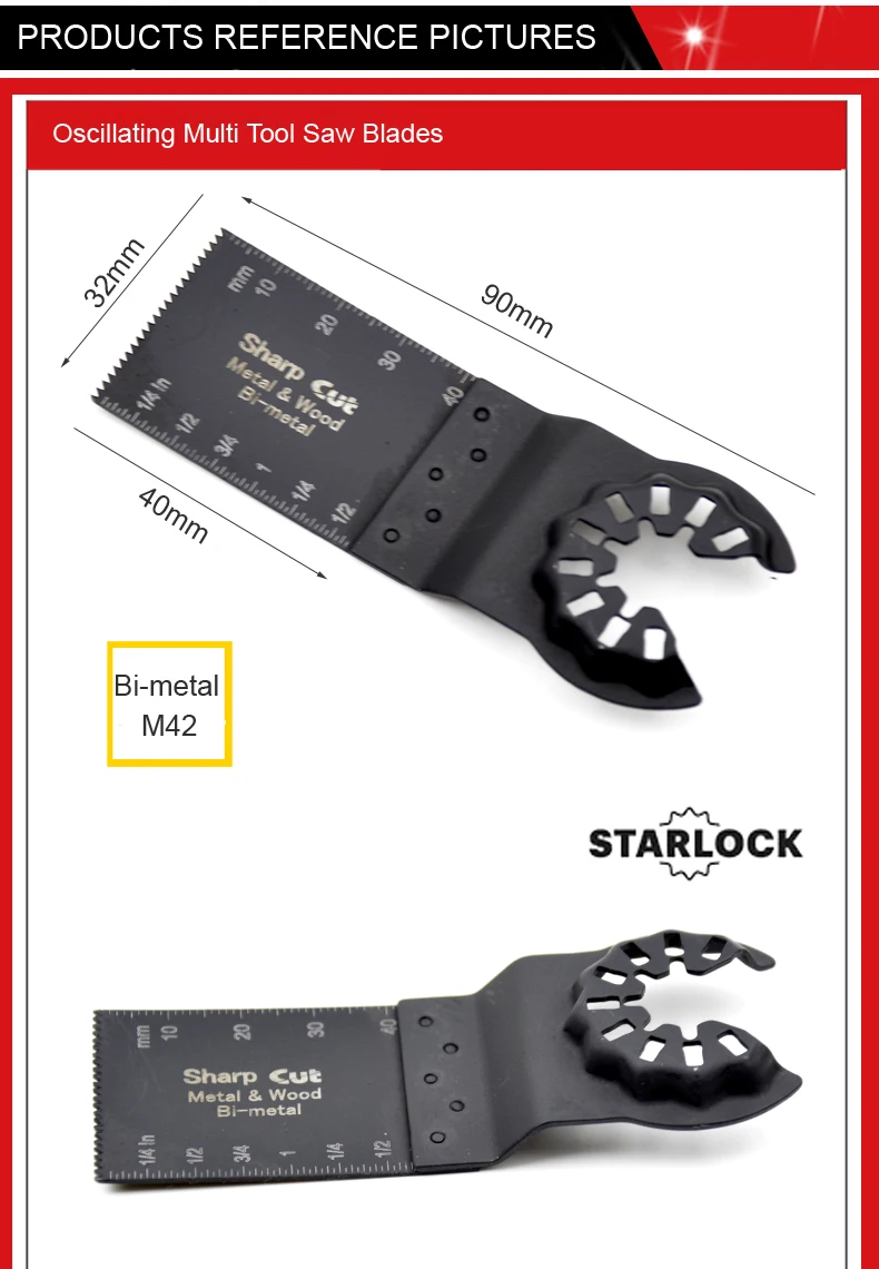 Скидка 30% 26 шт. смешанные 34 мм Starlock Осциллирующий Инструмент пильные диски треугольный ремонт погружение multimaster мощность машины пилы