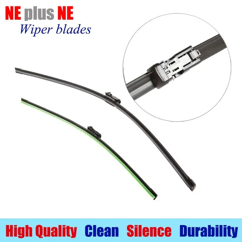wiper blades for Volvo V70 (from 2007 onwards) 26&quot+20&quot Rubber fit push button type Car windshield arms only LS590 | Автомобили и