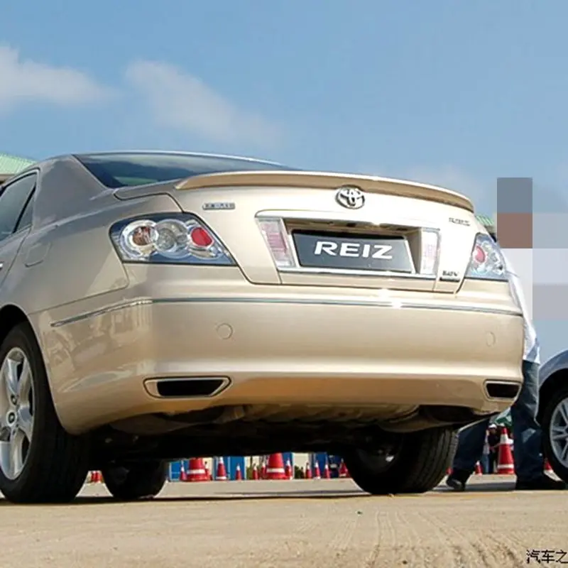 Спойлер для toyota reiz/mark x 2006-2009 спойлер губ с подсветкой высокое качество