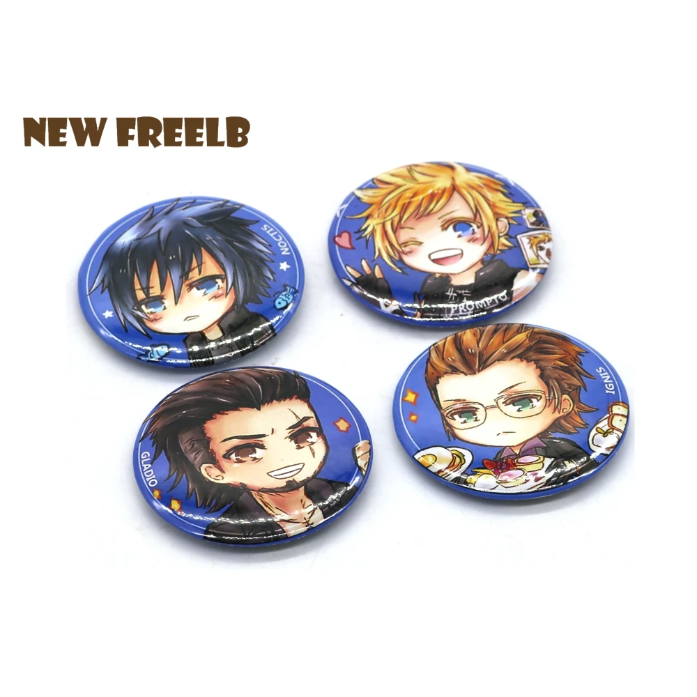 Брошь с изображением героев игр Final Fantasy XV FF15 Pin Badge Новейшая игра большой подарок