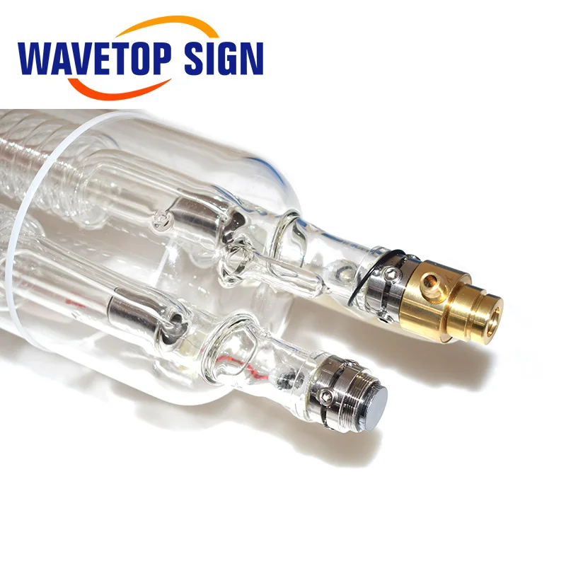 WaveTopSign CO2 лазерная трубка SX300 300 Вт 2 ядра длина 1800 мм Диаметр мм использовать для лазерной гравировальная и режущая машина