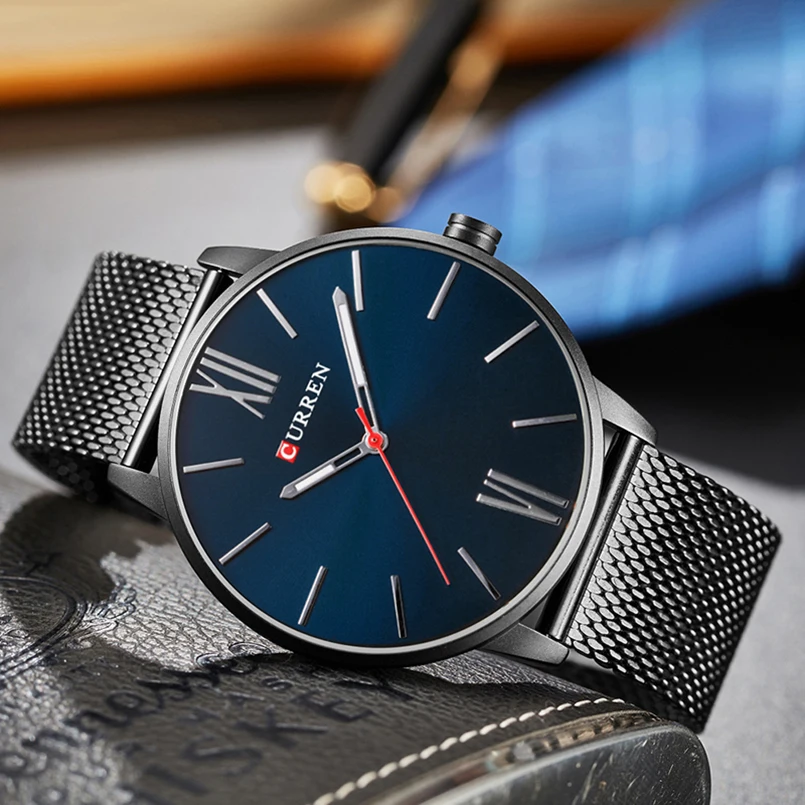 2018 Горячая Прямая доставка Мужские часы Лидирующий бренд роскошные золотые