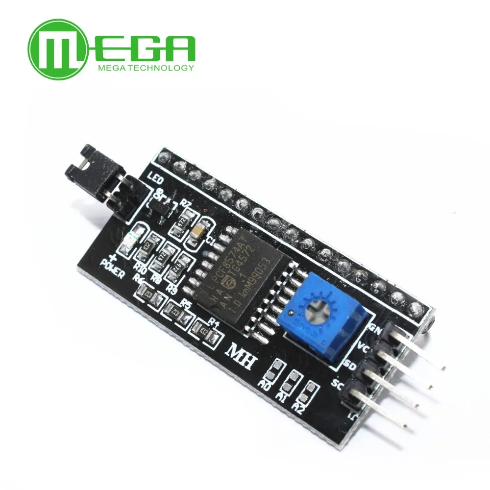 IIC/I2C/интерфейс LCD 1602 2004 ЖК-адаптер пластина для arduino DIY Kit | Электронные компоненты и