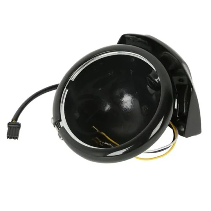 5,7" фара черный корпус ведро W/кронштейн для Harley Davidson модели FLHT EFI FLHTI мотоцикл