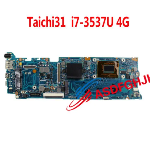 Для Asus Taichi31 занятий 31 материнская плата 60NB0080 MBA010 i7 3537U 4G 100% TESED OK Комплектующие | Отзывы и видеообзор