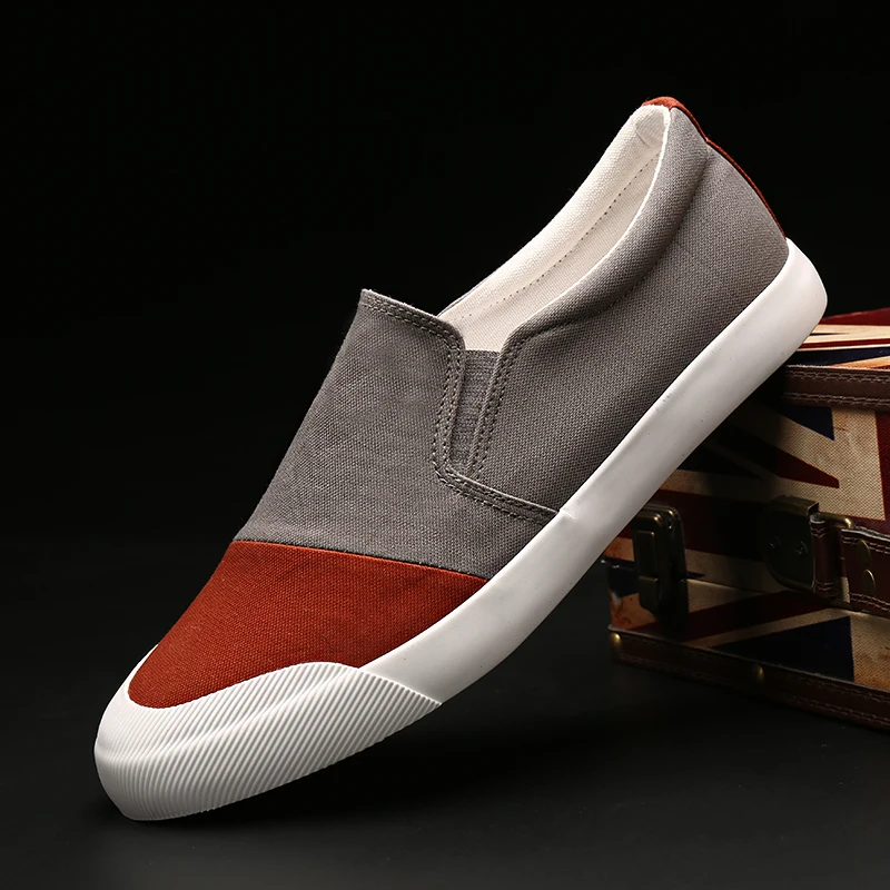 2018 Autumn New Canvas Shoes Color Matching Cloth Driving Casual | Обувь