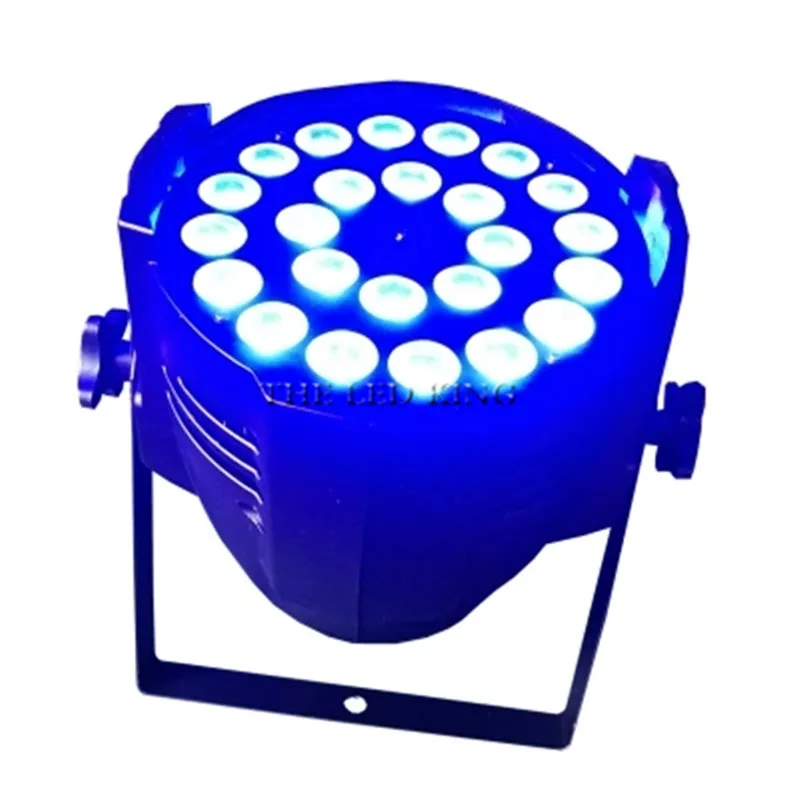 Алюминиевый сплав LED Par 24x12 Вт RGBW 4в1 Can 64 led прожектор dj проектор для мытья освещения