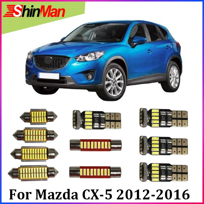 ShinMan 7X безошибочный светодиодный светильник для автомобиля салона ing Mazda cx5 CX 5