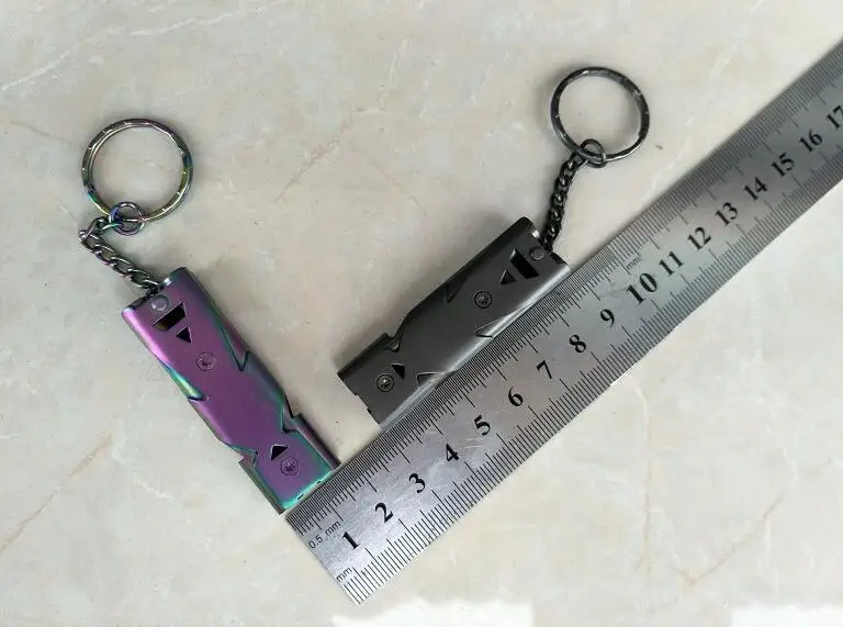 EDC снаряжение экстренное Выживание свисток брелок для пеших прогулок кемпинга