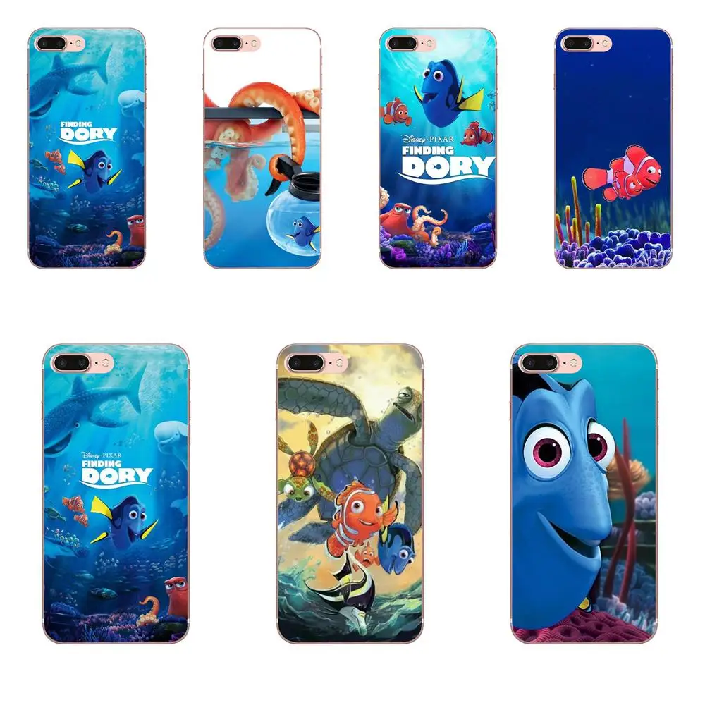 Finding Nemo Marlin Dory Nem пленка для Xiaomi Redmi Note 2 3 3S 4 4A 4X 5 5A 6 6A Pro Plus Мягкий ТПУ чехол