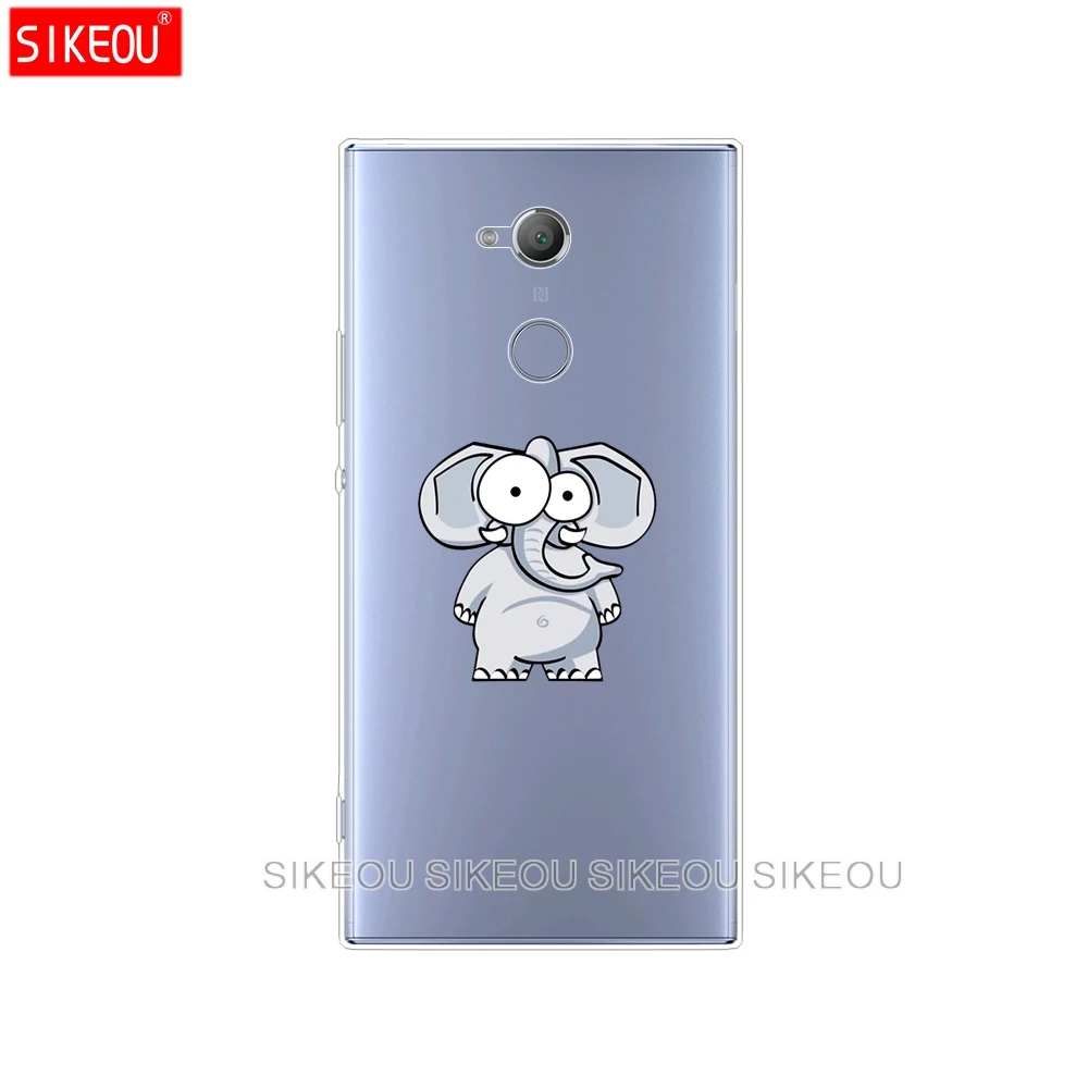 Мягкий силиконовый чехол из ТПУ для Sony Xperia XA1/XA2 /L1/L2 XA1 ULTRA/XA2 ULTRA/XA1 PLUS милый защитный