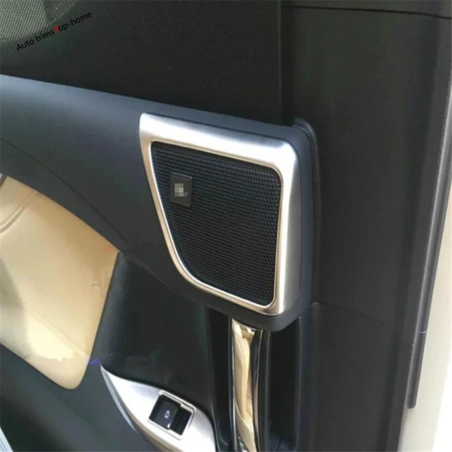 Yimaautoпланки задняя дверь аудио стерео колонка крышка отделка Подходит для Toyota Alphard/Vellfire AH30- молдинги для интерьера