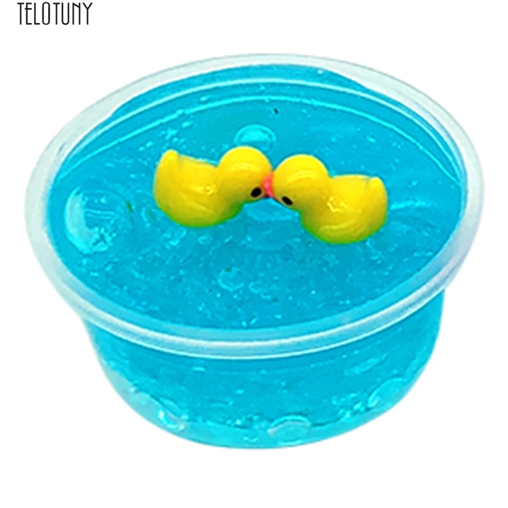 TELOTUNY детская игрушка милая желтая утка вода плавающая Squishies душ играть tolls