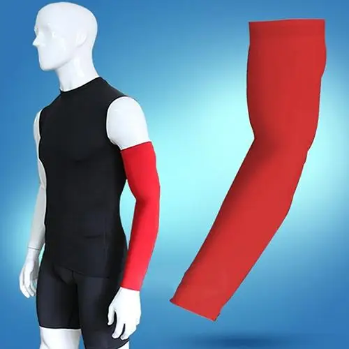 

New Elastic Solid Sport Protector Cycling Basketball Gym Arm Sleeves Guard Cover