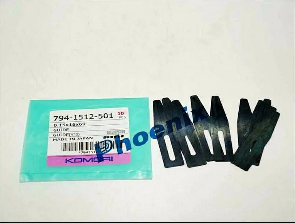 794 1512 501 Phoenix 10 шт. оригинальная направляющая Komori 0 15*16*69 мм|Хранилища для