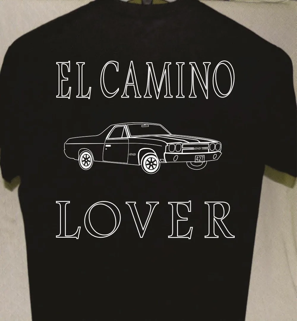 

Very Popular Summer Style Men Slim Fit Cotton High-Quality El Camino Lover More Listed for Sale Great Gift Custom T Shirt