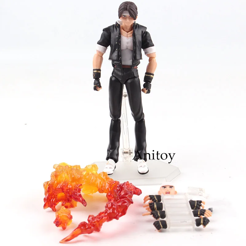 Король бойцов 98 конечный матч Figma SP-094 Кио Кусанаги/Figma SP-095 Iori Yagami ПВХ Фигурки Коллекционная модель игрушки