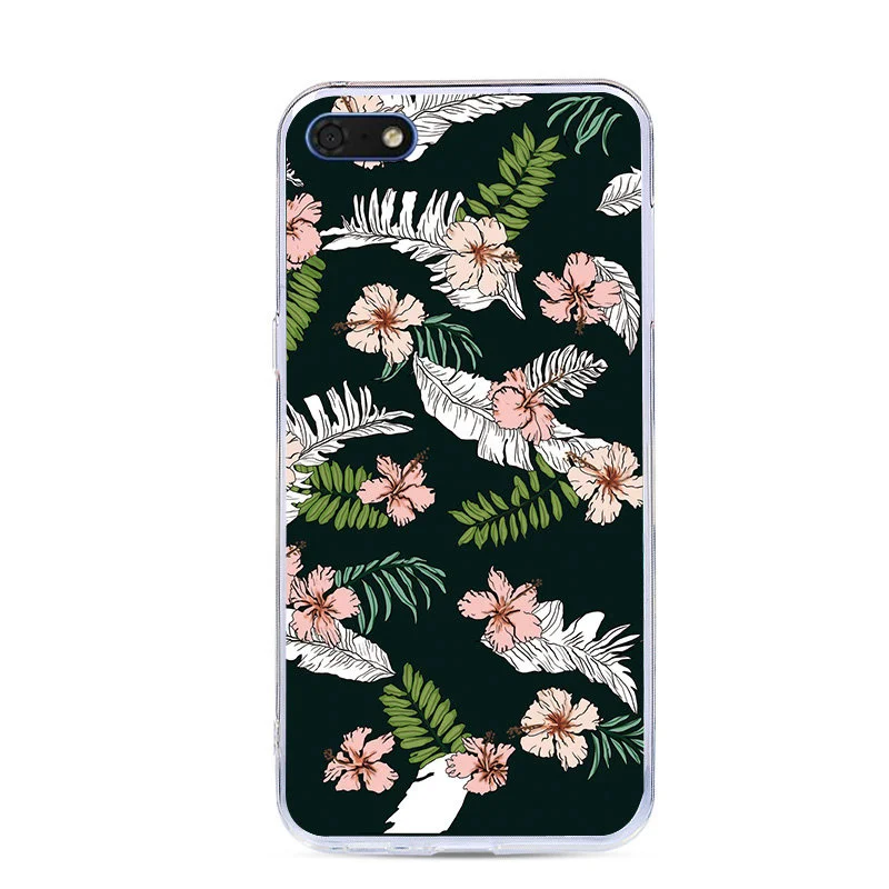 For Huawei Y5 2018 5.45&quot Soft TPU Cover Pattern Y 5 Prime Phone Bags Lite DRA-LX5 Cases |
