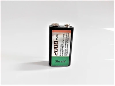 A SHSEJA 2000mAh 9V перезаряжаемая батарея NiMH батарея+ универсальное зарядное устройство 9v aa aaa 18650 cr123a - Цвет: A