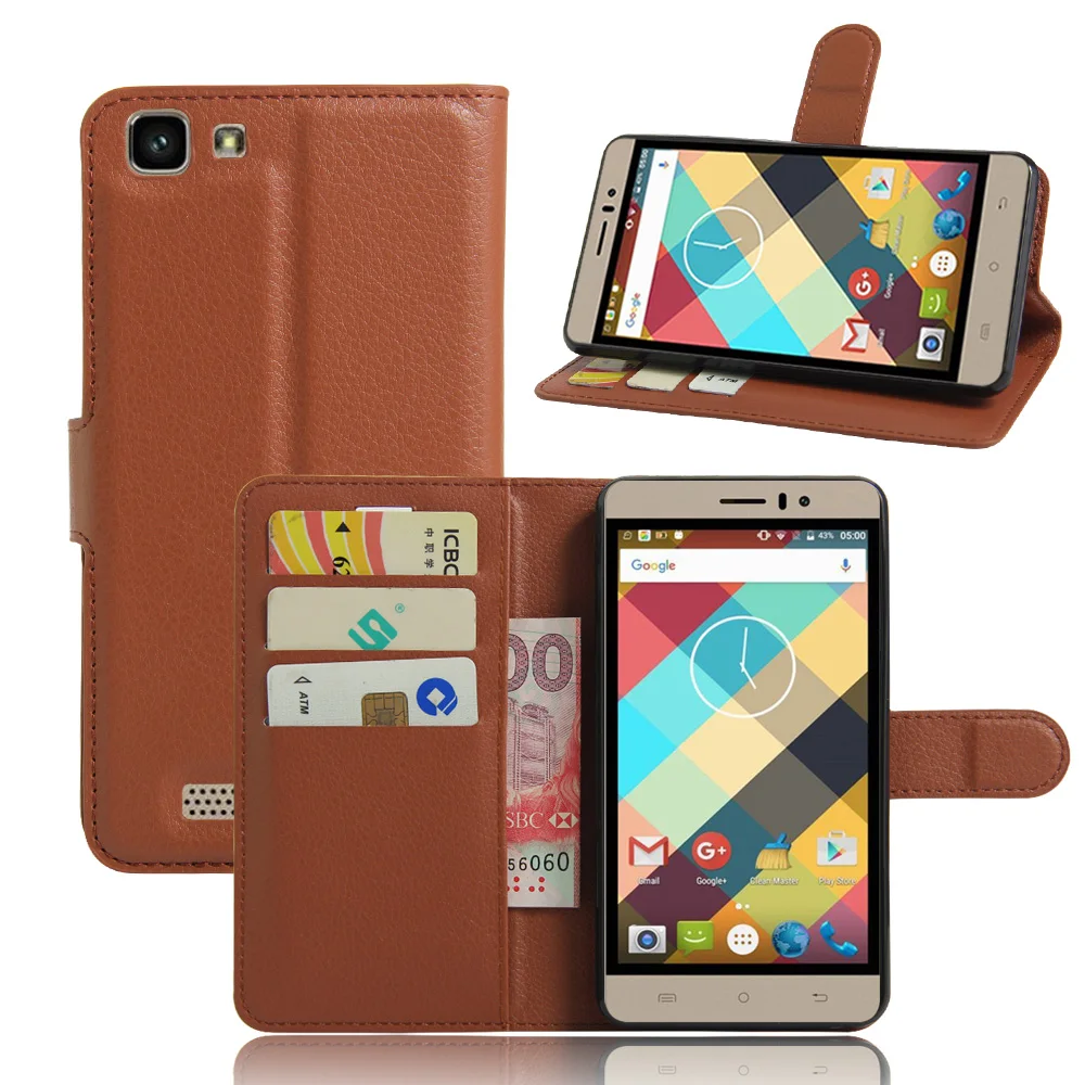 For Cubot Rainbow case cover Lychee leather wallet stand phone | Мобильные телефоны и аксессуары