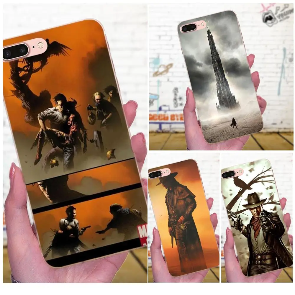 Чехол для мобильного телефона из ТПУ со Стивеном Кингом и темной башней Apple iPhone X XS