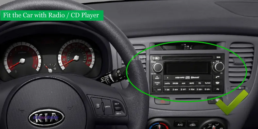 Для Kia Rio(JB)/Rio5 Xcite 2005~ 2011 Автомобильный Android плеер DVD gps навигационная система HD экран Радио Стерео интегрированный мультимедиа