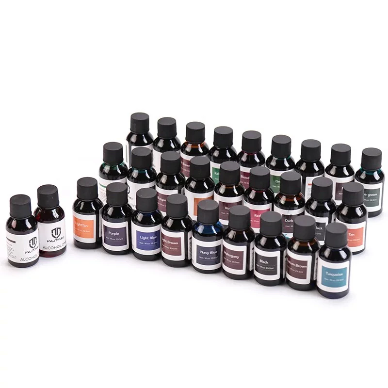 30 мл 28 цветов кожа спиртовой краситель пигмент крутой цвет серии для кожи