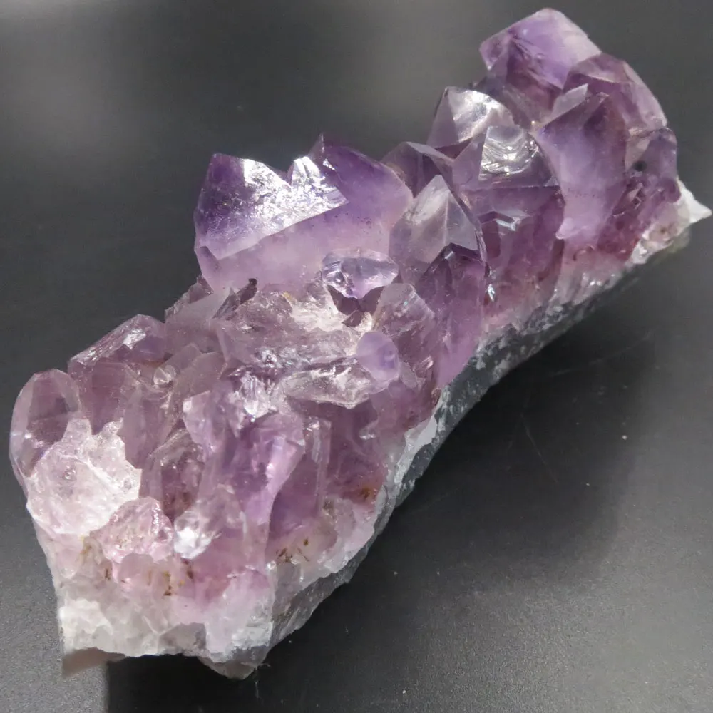 

301g 100% Natural Uruguay Amethyst Specimen Quartz Crystal Cluster Points Fengshui Home Decoration