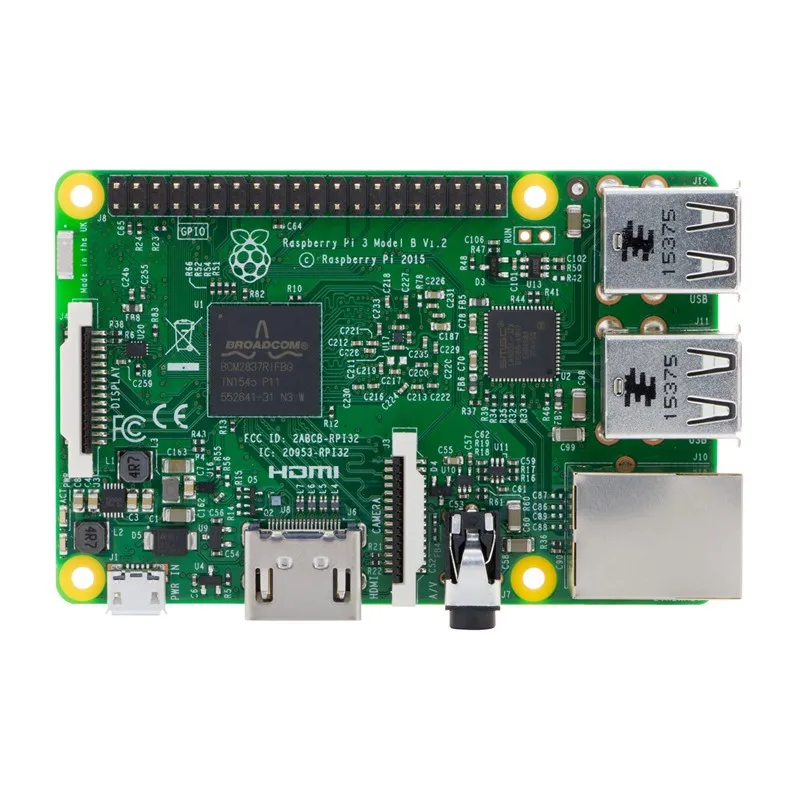Raspberry Pi 3 Model B + чехол из АБС-пластика зарядное устройство кабель HDMI вентилятор