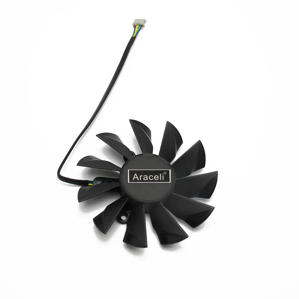 Новинка вентилятор для видеокарты MSI N650 R7750 R7770 N640GT GTX950 250 550 570 580 HD6850 HD6870 N460 N560GTX