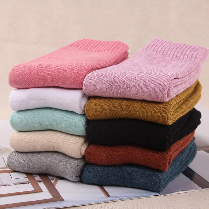 5 пара Женская Носки осень зима плотные теплые хлопковые носки ladiesCotton скейтборд