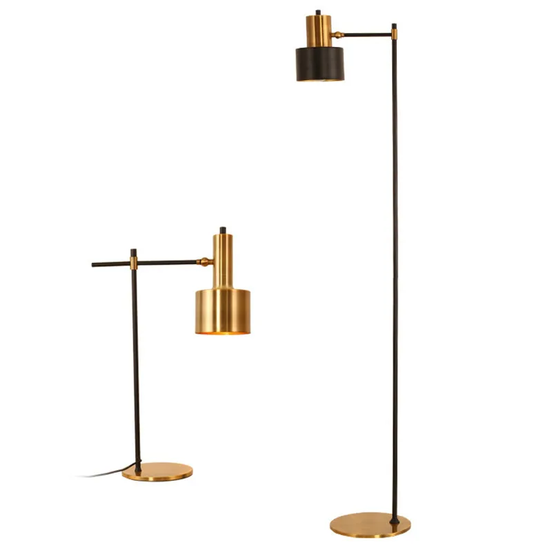 Черный Абажур Led Торшеры для гостиной Современные Напольные лампы цвет