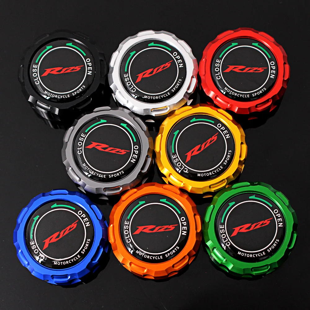 Новый 8 цветов CNC алюминиевый мотоцикл Задняя Тормозная жидкость Крышка