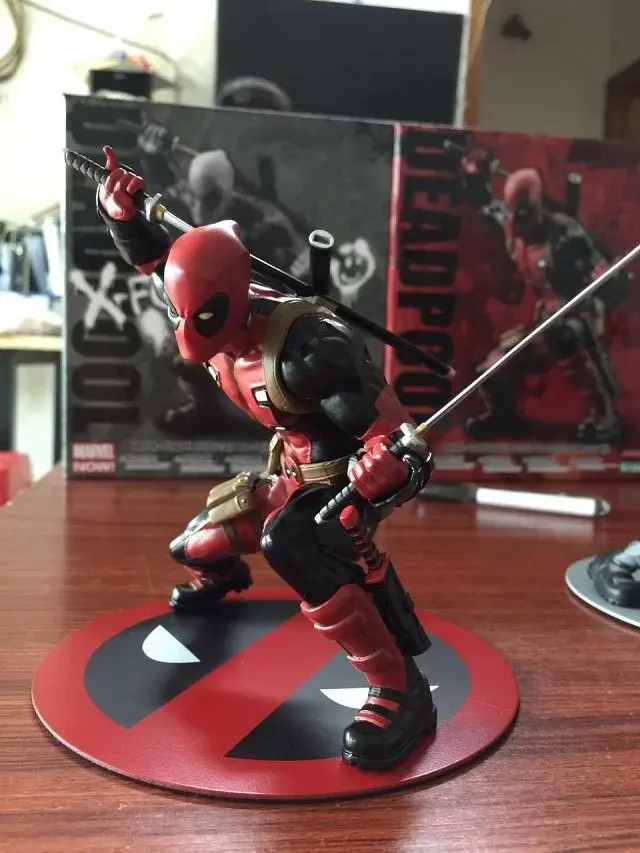 Экшн фигурка Kotobukiya Marvel X men оригинальная красная и серая версия ПВХ 16 см|Игровые