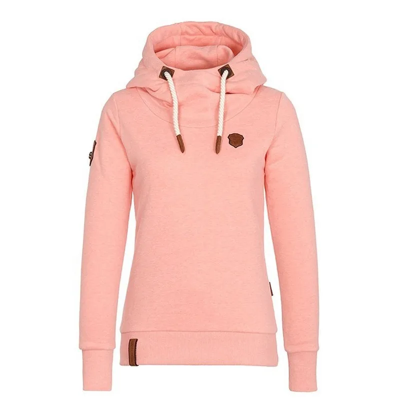 Solid Hoodies Sweatshirts 2019 Women Casual Kawaii Harajuku Fashion Punk for Girls Clothing European Tops Korean | Женская одежда