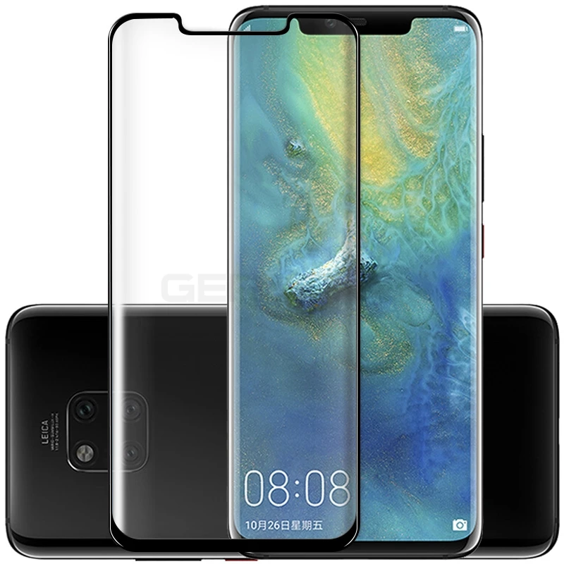 GerTong 3D изогнутое закаленное стекло для Huawei Mate 20 Pro 9H Защита экрана hauwei mate 20pro Mate20 pro