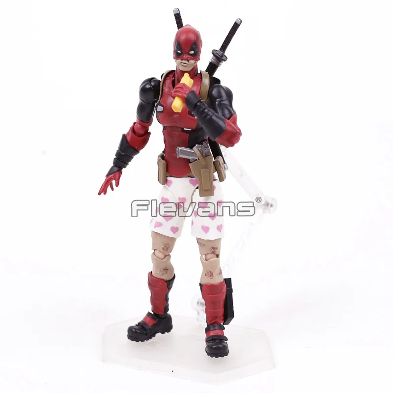 Figma EX 042 Дэдпул DX Ver. ПВХ экшн фигурка Коллекционная модель игрушка|Игровые фигурки