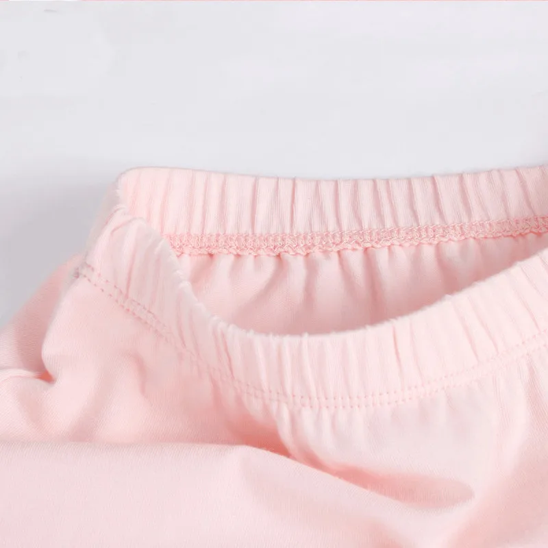 2 предмета короткие штаны с оборками для девочек нижнее белье из модала Леггинсы