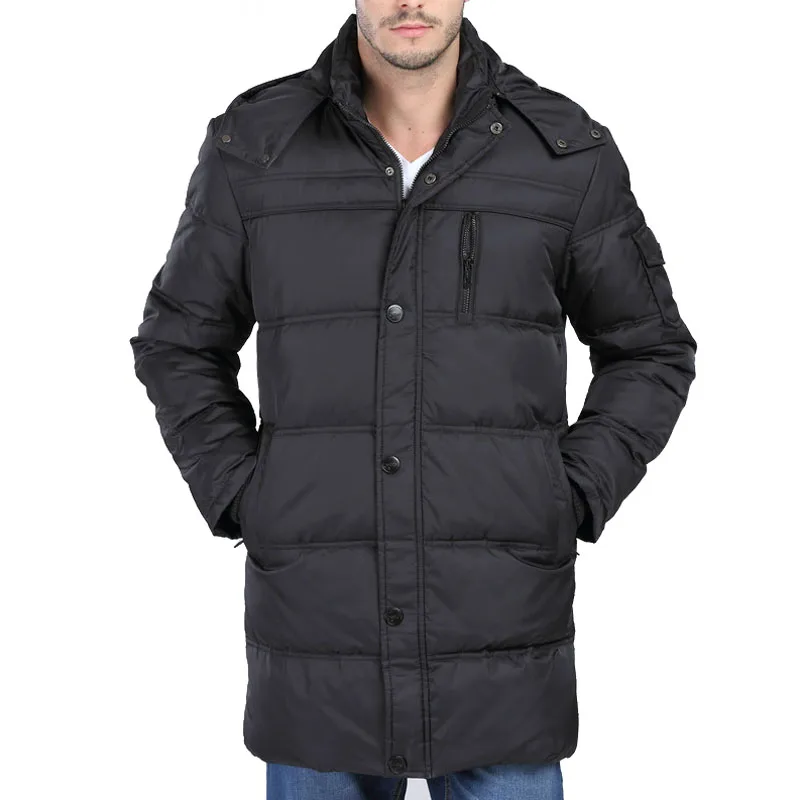 MFERLIER толстые теплые пуховики 6XL 7XL 8XL вес 155 кг Большие размеры с длинными рукавами Повседневные зимние пальто больших размеров