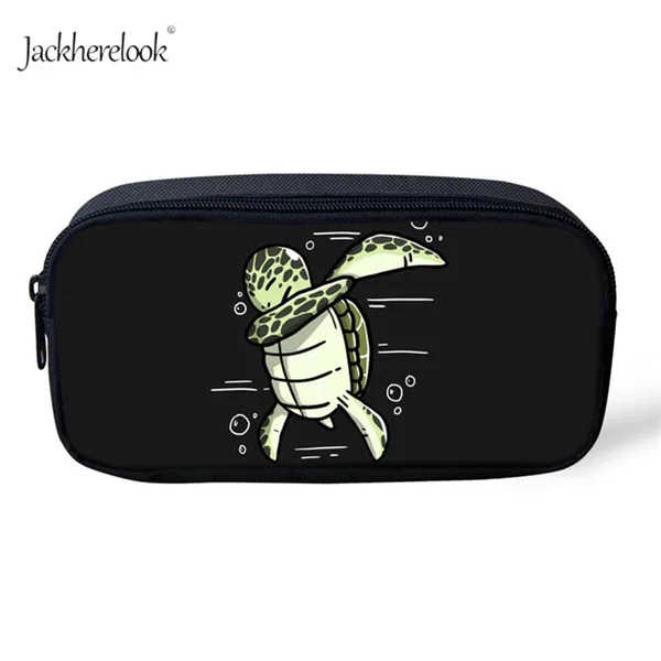 HK846K Jackherelook забавные вытирая море с принтом Черепашки-ниндзя школьные ранцы 3 шт./компл. младший школьник школьный рюкзак для мальчиков и девочек, детские ранцы - Цвет: HK846K