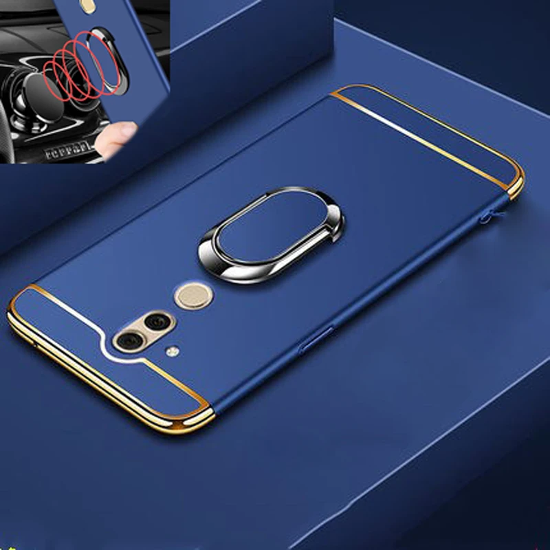 Чехол для huawei mate 20 Lite 3 в 1 Жесткий из поликарбоната чехол телефона с покрытием s 6