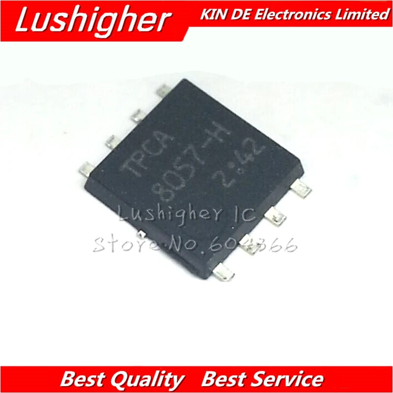 

10 шт. TPCA8057-H TPCA8057 лапками углублением SOP-8 SMD СОП 8057-H