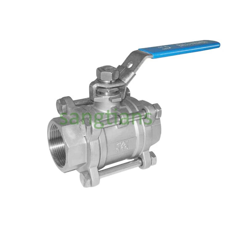 1/2 &quotDN15 из нержавеющей стали 3 шт шаровой клапан SS304 экономичный водяной DN20|steel ball