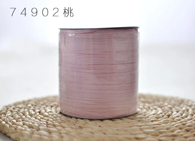 74902 1 шт. DIY Вязание для шляп тканая нить хлопок травяная пряжа ручная вязка корзина/ковер/одеяло/сумка эластичная/Тканевая лента 23 Цвета - Цвет: 74902