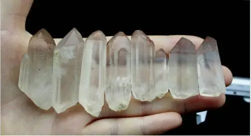 

100g NATURAL RARE STRAWBERRY QUARTZ CRYSTAL POINT Specimens Healing