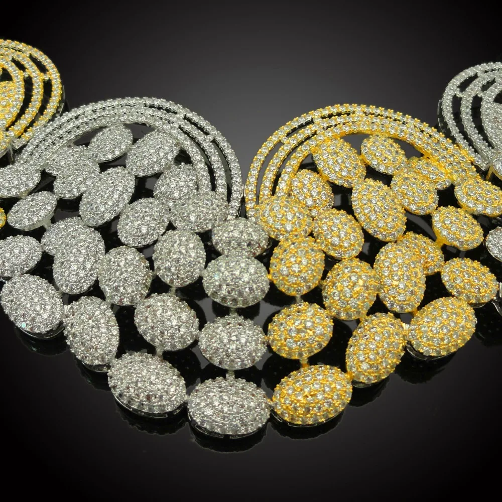 2018 уникальный дизайн Дубай Fine Jewelry в африканском стиле нигерийские Свадебные